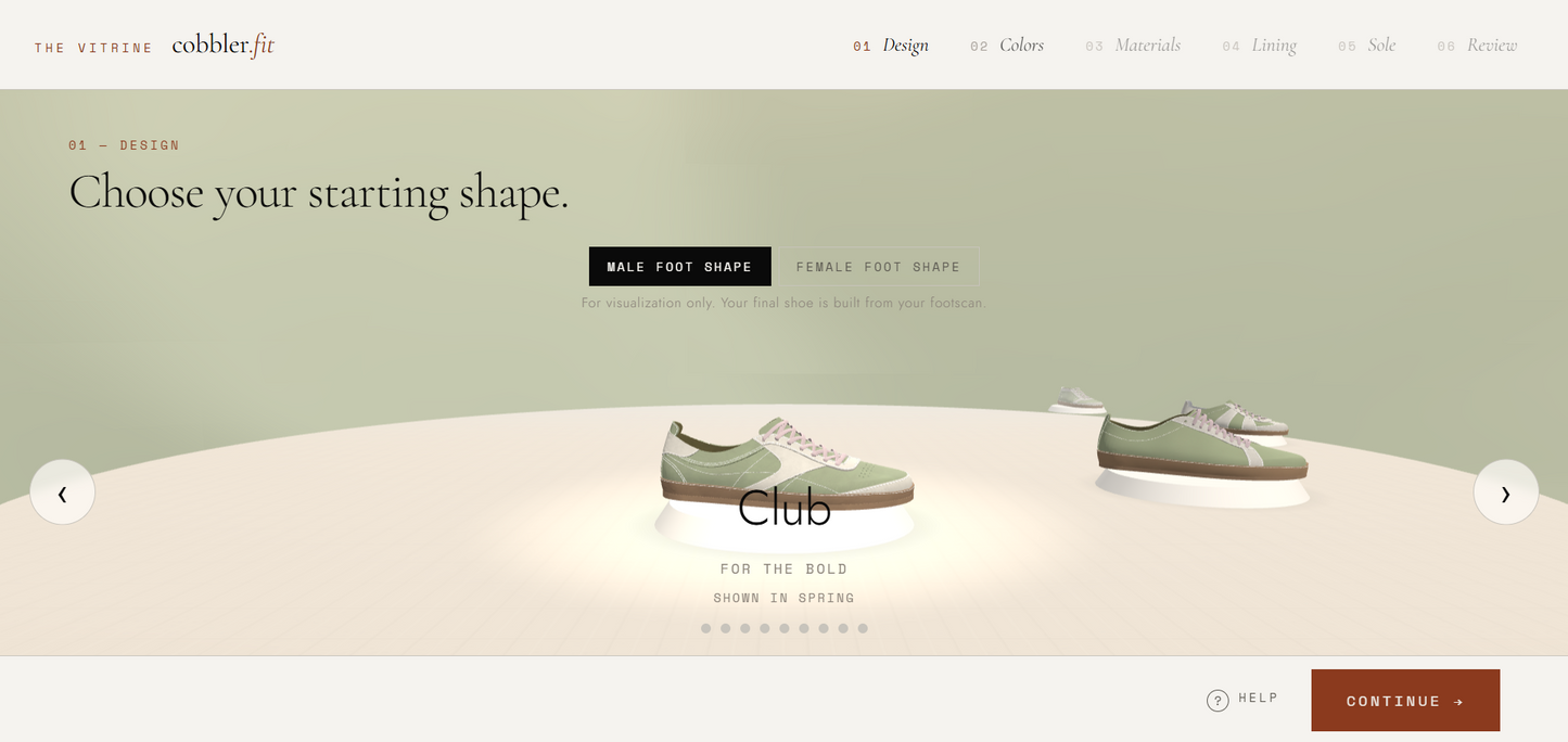Custom Shoes — Bespoke Build